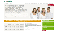 Desktop Screenshot of kalleredfamiljelakare.se
